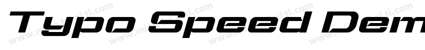 Typo Speed Demo字体转换